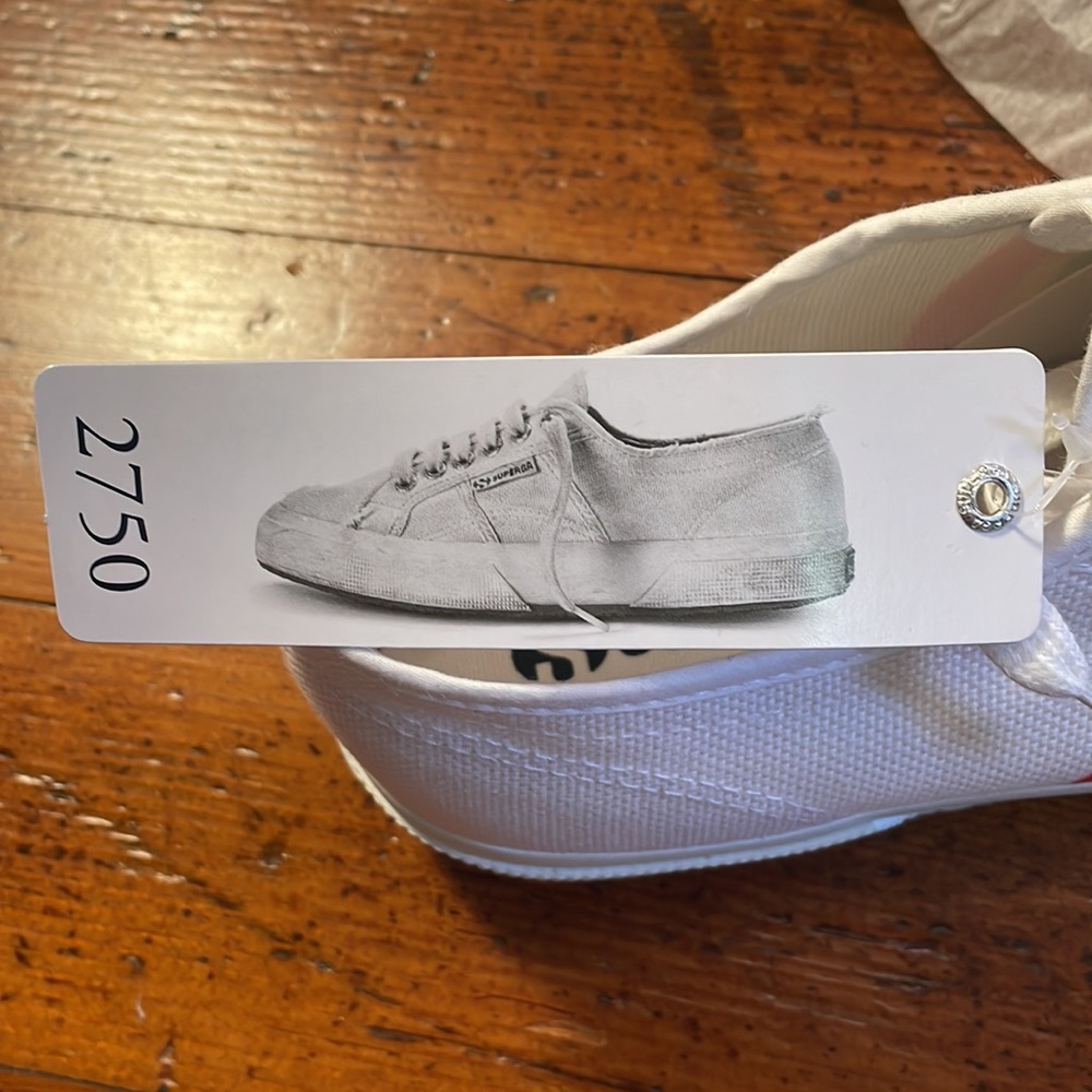 Superga Canvas Sneakers, Rainbow Soles! - Picture 6 of 7